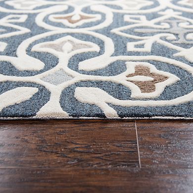 Rizzy Home Opulent Transitional Medallion I Geometric Rug