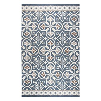 Rizzy Home Opulent Transitional Medallion I Geometric Rug