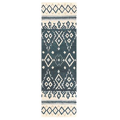 Rizzy Home Opulent Transitional Tribal Geometric Rug