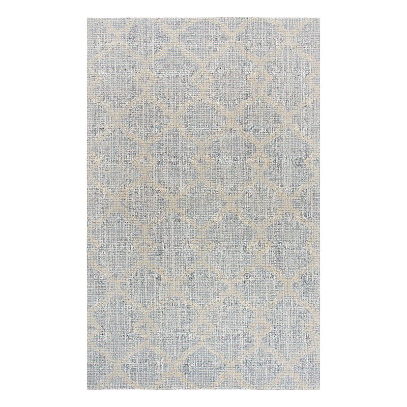 Rizzy Home Opulent Transitional Geometric Rug, Natural, 2.5X8 Ft