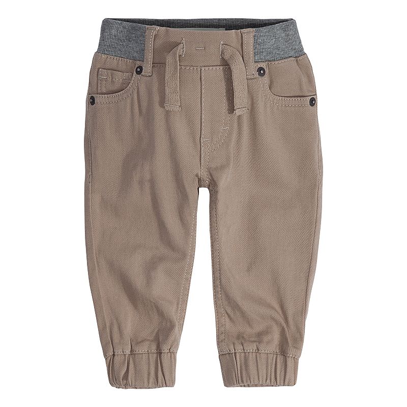 UPC 617846635589 product image for Baby Boy Levi's Chico Jogger Pants, Size: 24 Months, Lt Brown | upcitemdb.com