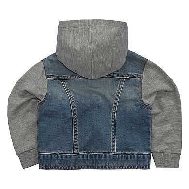 Baby Boy Levi's Indigo Trucker Hooded Denim Jacket