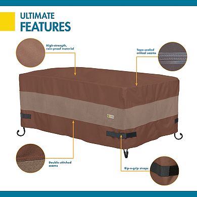 Duck Covers Ultimate 56-in. Rectangle Outdoor Fire Pit Cover  