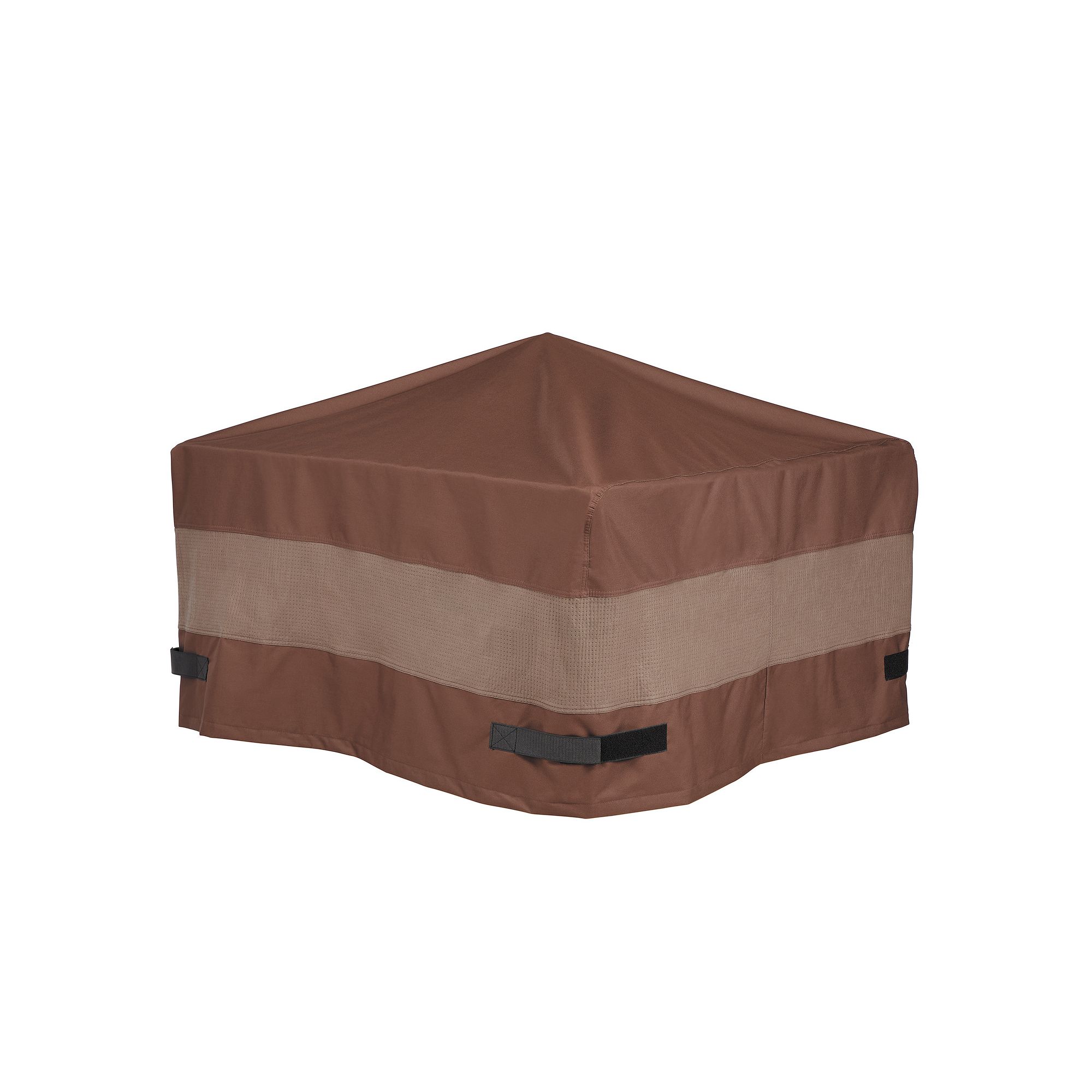 Duck Covers Ultimate 32-in. Square Outdoor Fire Pit Cover, Brown