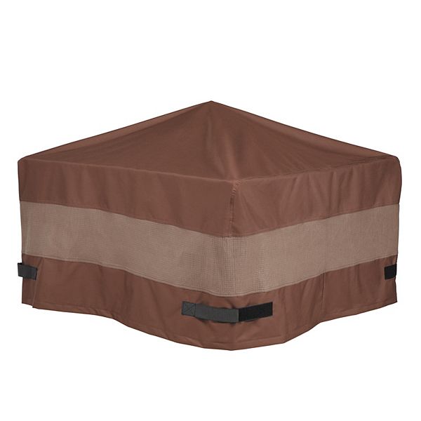 Square Outdoor Fire Pit Cover, Patio Fire Pit Covers