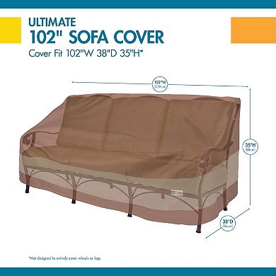 Duck Covers Ultimate 104-in. Patio Sofa Cover 