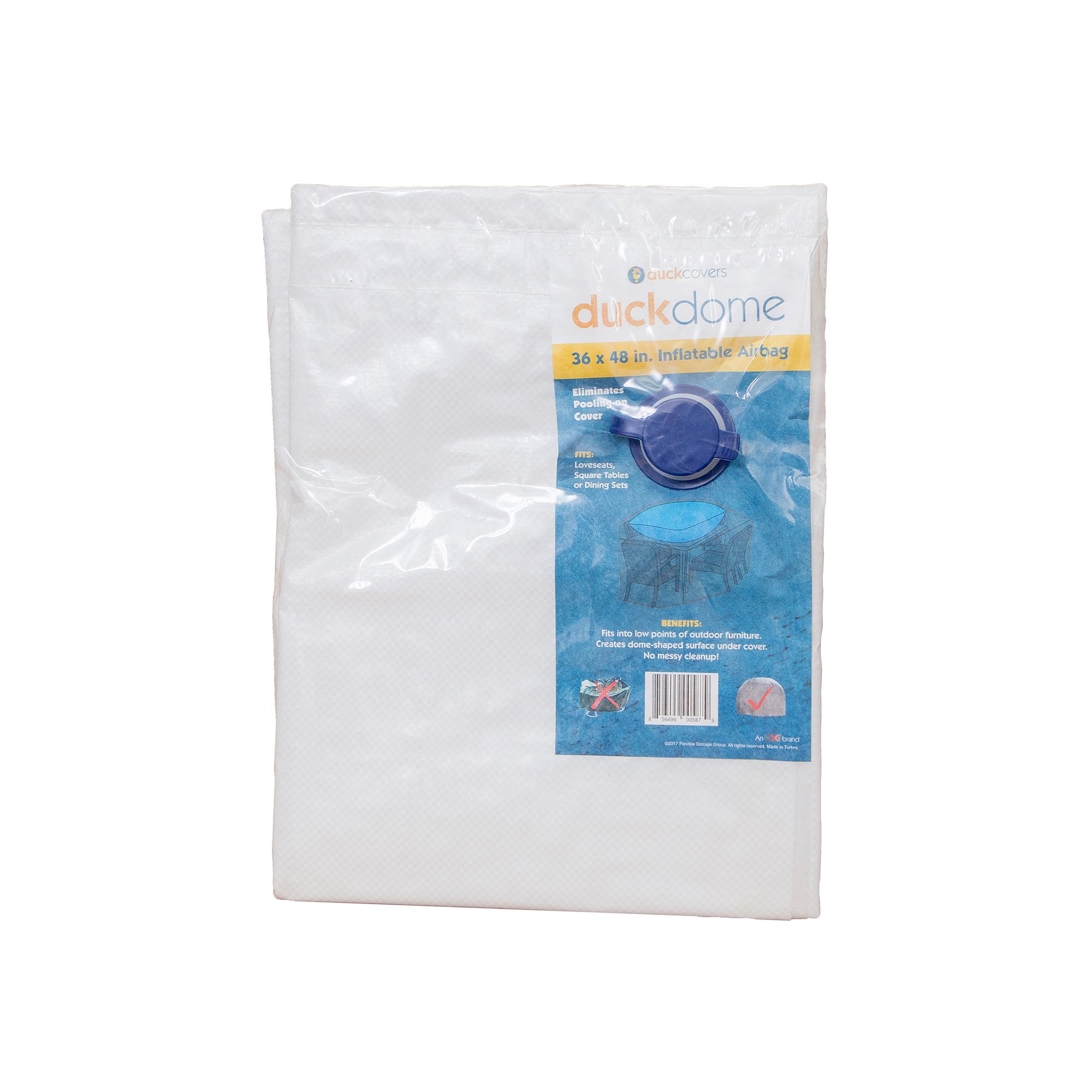 Duck Covers 36 x 48 Duck Dome Waterproof Airbag, White