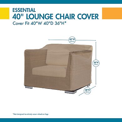 Duck Covers Essential 40-in. Patio Chair Cover
