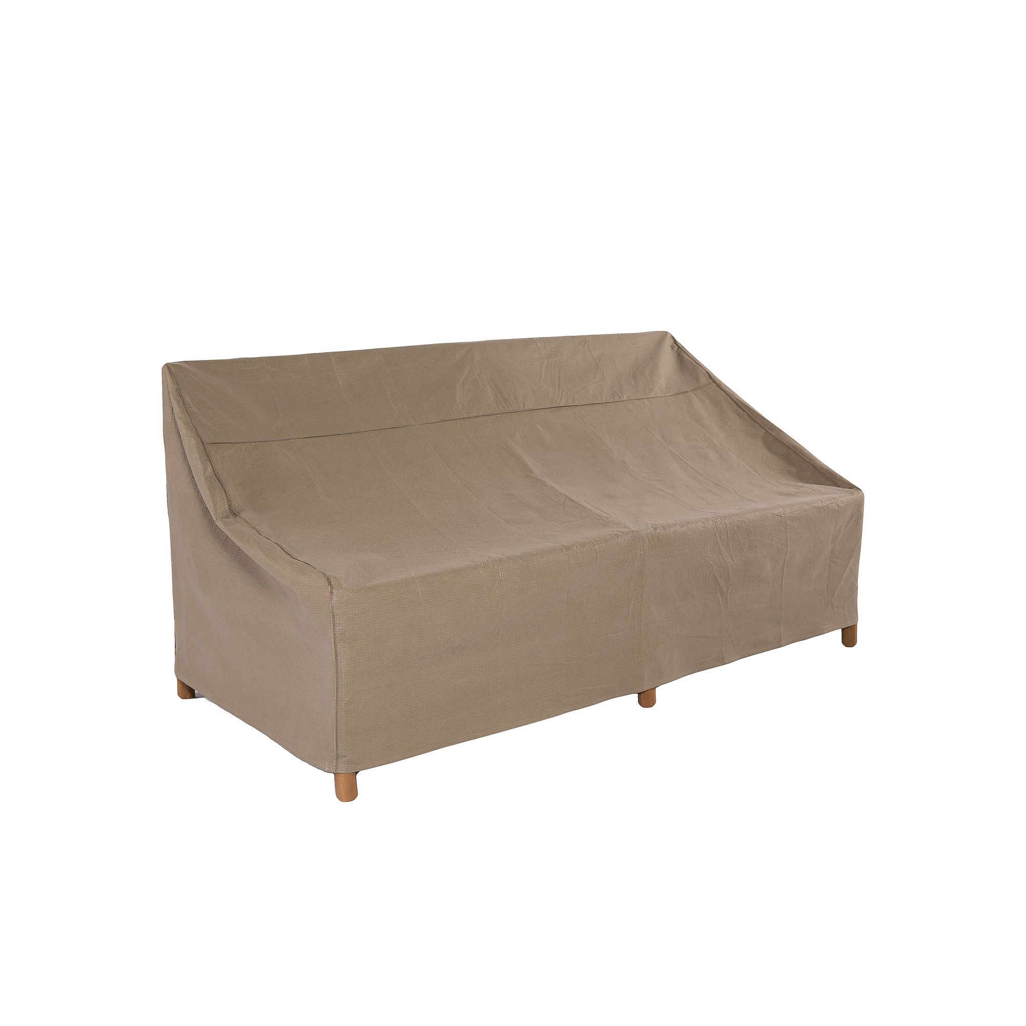 Duck Covers Essential 54-in. Patio Loveseat Cover, Beige