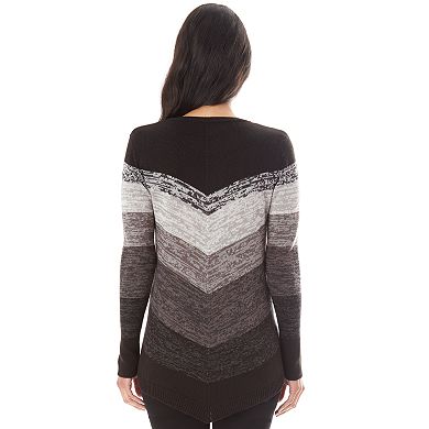 Women's Apt. 9® Mitered Crewneck Sweater
