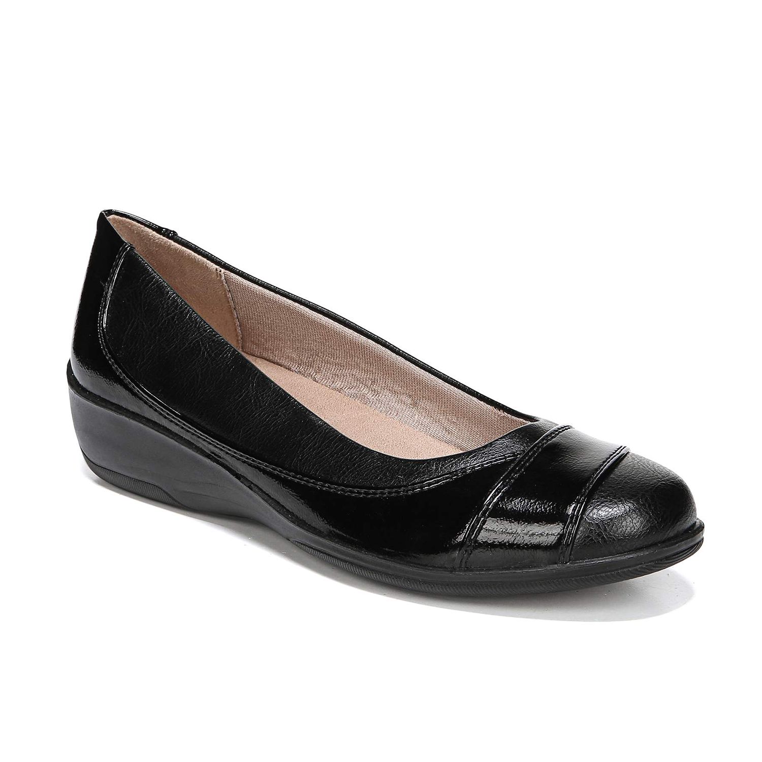 lifestride black loafers