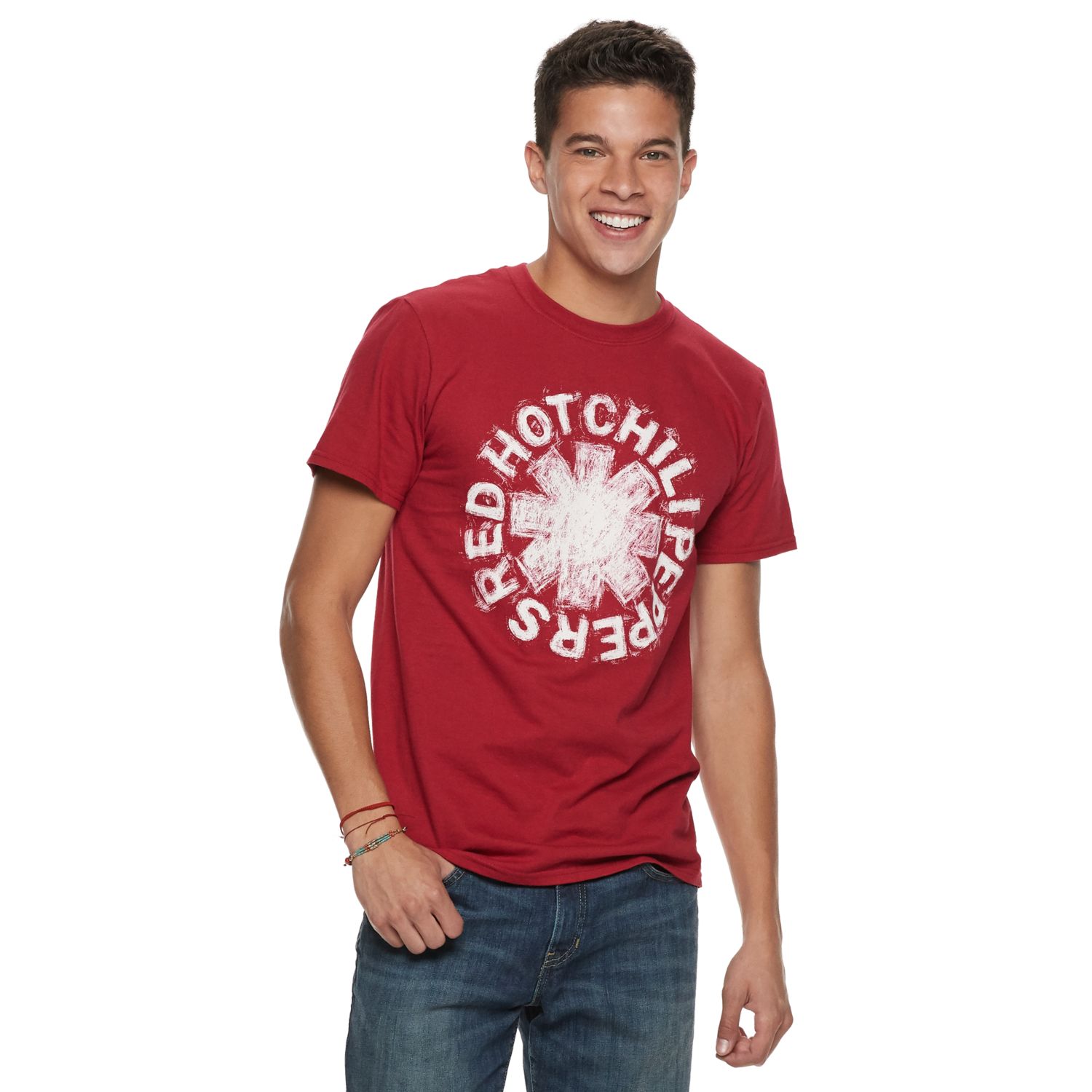 red hot chili peppers graphic tee