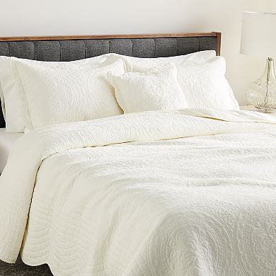 Sonoma Goods For Life® Solid Cotton Bedspread or Sham