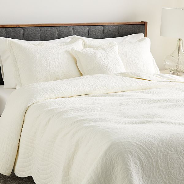 Croft & Barrow® Mary Solid Bedspread or Sham