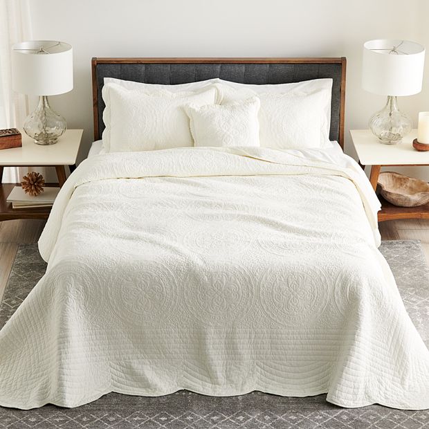 Sonoma Goods For Life Solid Cotton Bedspread or Sham