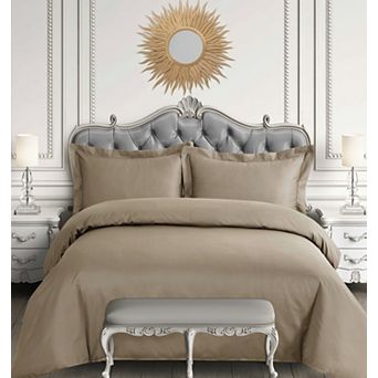 Egyptian Cotton 600 Thread Count Oversized 3 pc Duvet Cover Set