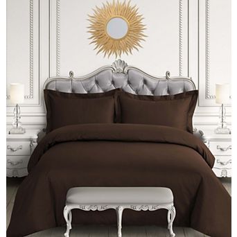 Egyptian Cotton 600 Thread Count Oversized 3 pc Duvet Cover Set