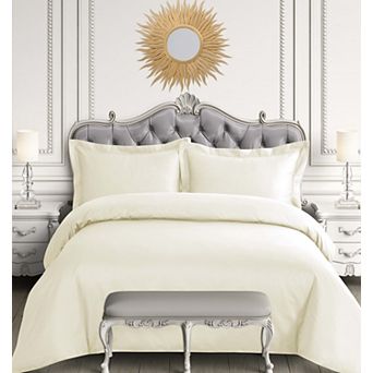 Egyptian Cotton 600 Thread Count Oversized 3 pc Duvet Cover Set