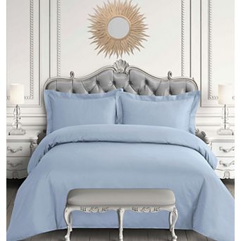 Egyptian Cotton 600 Thread Count Oversized 3 pc Duvet Cover Set