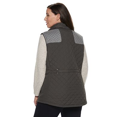 Plus Size Gallery Quilted Midweight Vest