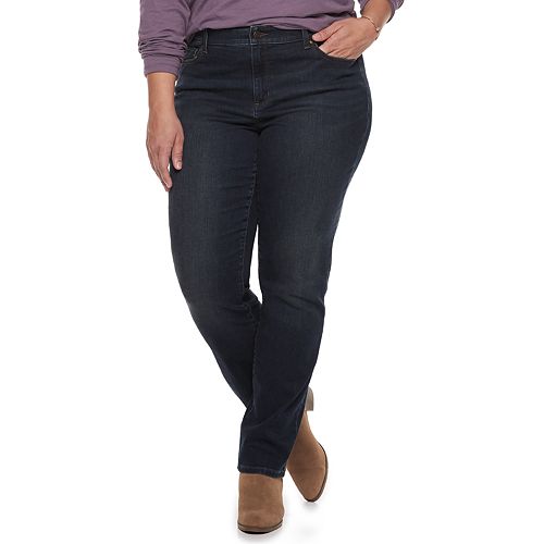 sonoma goods for life plus size jeans