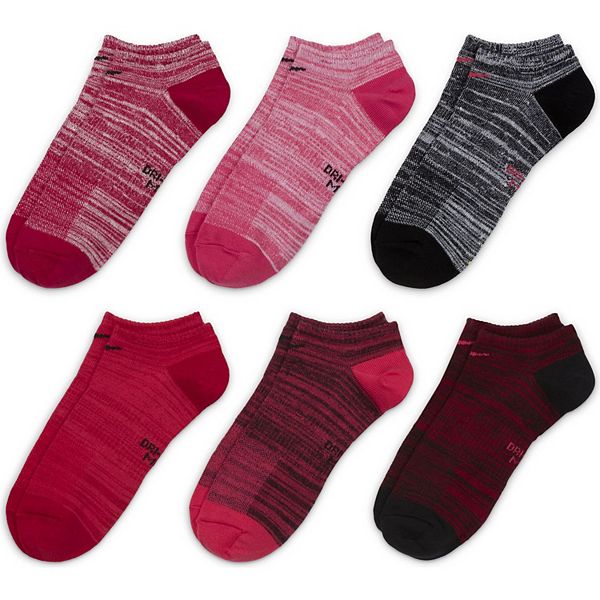 Women's Nike 6Pack NoShow Performance Socks