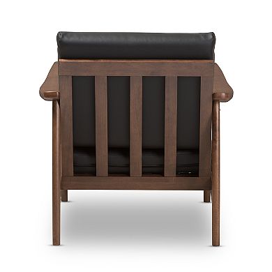 Baxton Studio Venza Mid-Century Modern Arm Chair