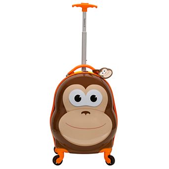 Rockland Jr. Monkey My First Luggage Hardside Carry-On Spinner Luggage