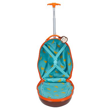 Rockland Jr. Monkey My First Luggage Hardside Carry-On Spinner Luggage