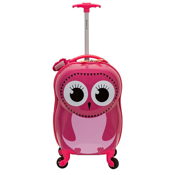 Owl suitcase cheap