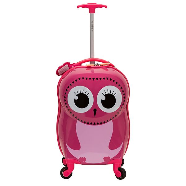 Rockland Jr. Owl My First Luggage Hardside Carry-On Spinner Luggage