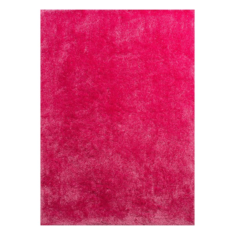 United Weavers Bliss Whitley Solid Shag Rug, Pink, 8X10.5 Ft