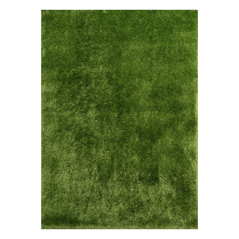 United Weavers Bliss Venetia Solid Shag Rug, Green, 5X7 Ft