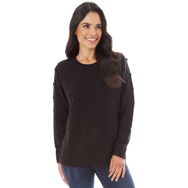 Women's Apt. 9® Textured Crewneck Sweater