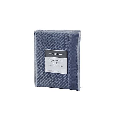 Madison Park Egyptian Cotton Breathable Weave Blanket