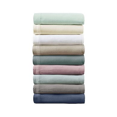 Madison Park Egyptian Cotton Breathable Weave Blanket
