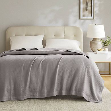 Madison Park Egyptian Cotton Breathable Weave Blanket