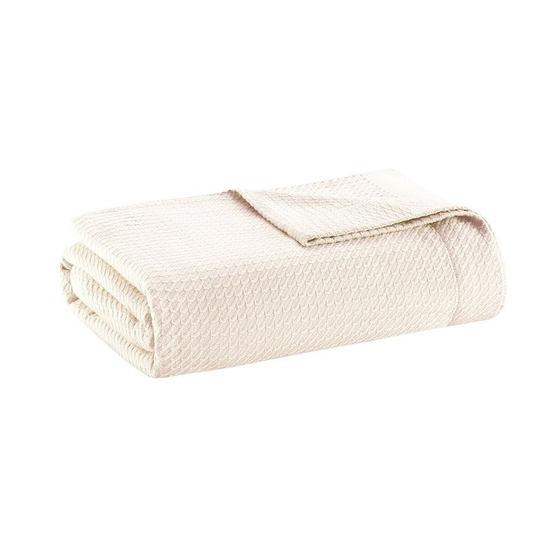 Madison Park Egyptian Cotton Blanket, Natural, King