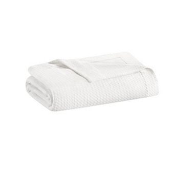 Madison Park Egyptian Cotton Breathable Weave Blanket