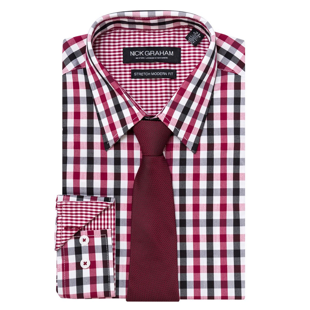 Red dress deals shirts for men