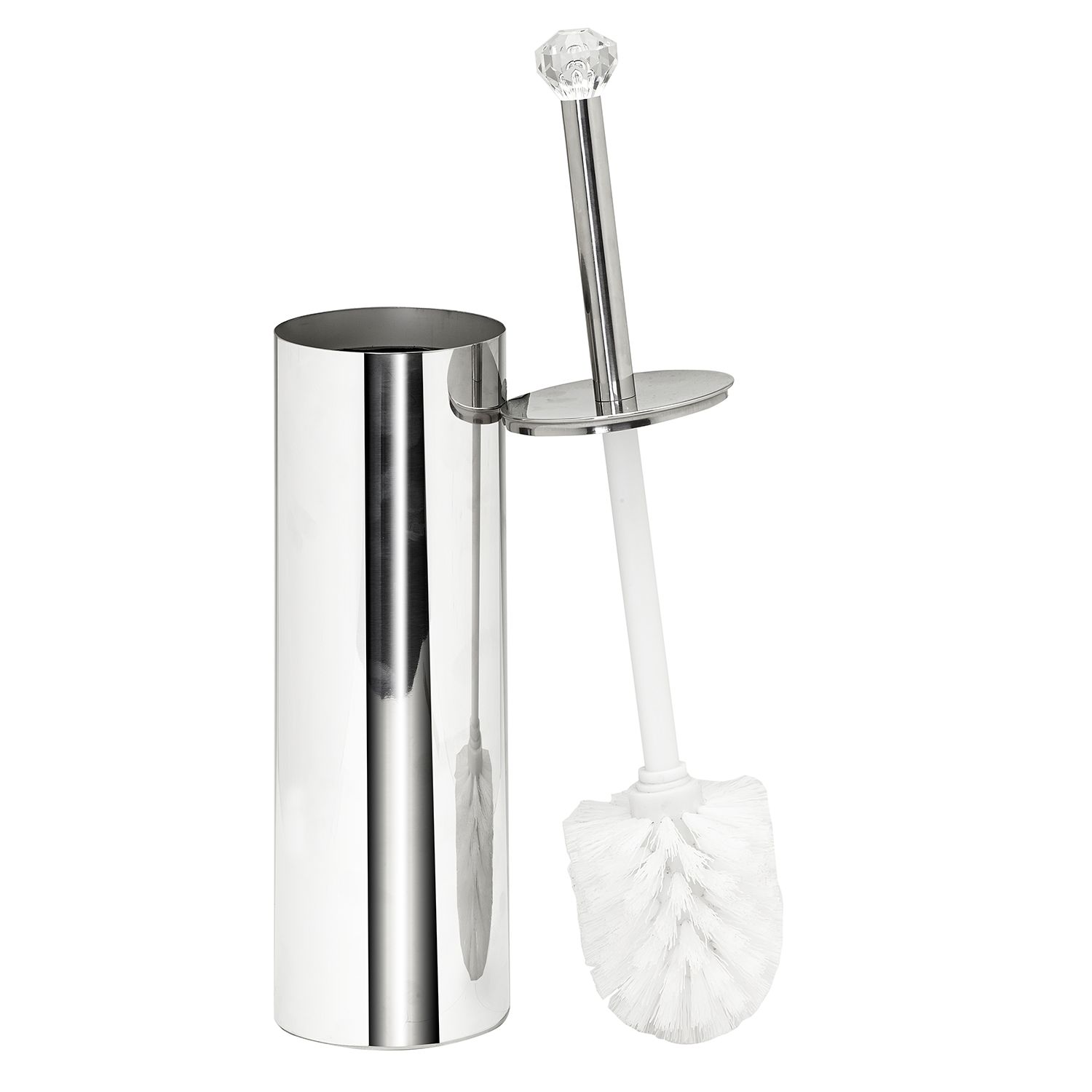 stainless steel toilet brush