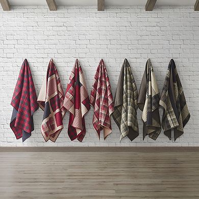 Madison Park Woolrich Oversized Cotton Quilted Throw
