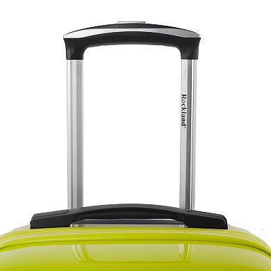 Rockland Two-Tone 2-Piece Hardside Spinner Luggage Set