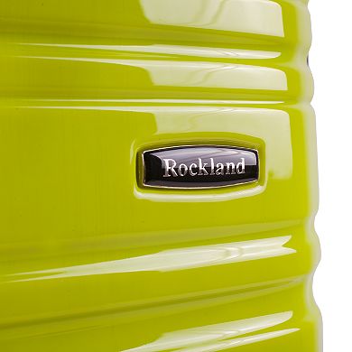 Rockland  Two-Tone 2-Piece Hardside Spinner Luggage Set