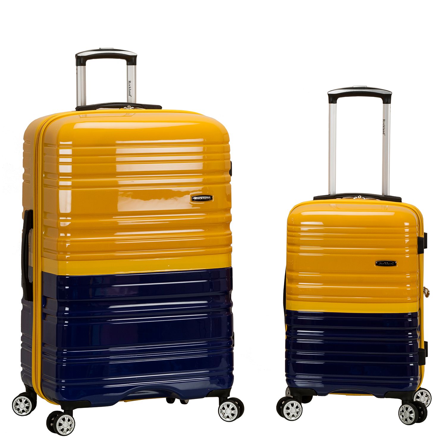 two piece luggage