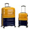 Rockland  Two-Tone 2-Piece Hardside Spinner Luggage Set