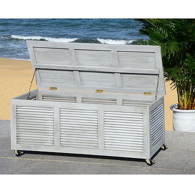 Safavieh Elina Indoor / Outdoor Rolling Storage Bin