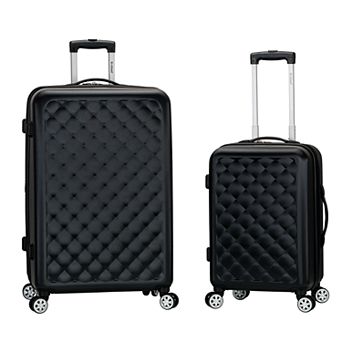 Rockland Quilt 2 pc Hardside Spinner Luggage Set
