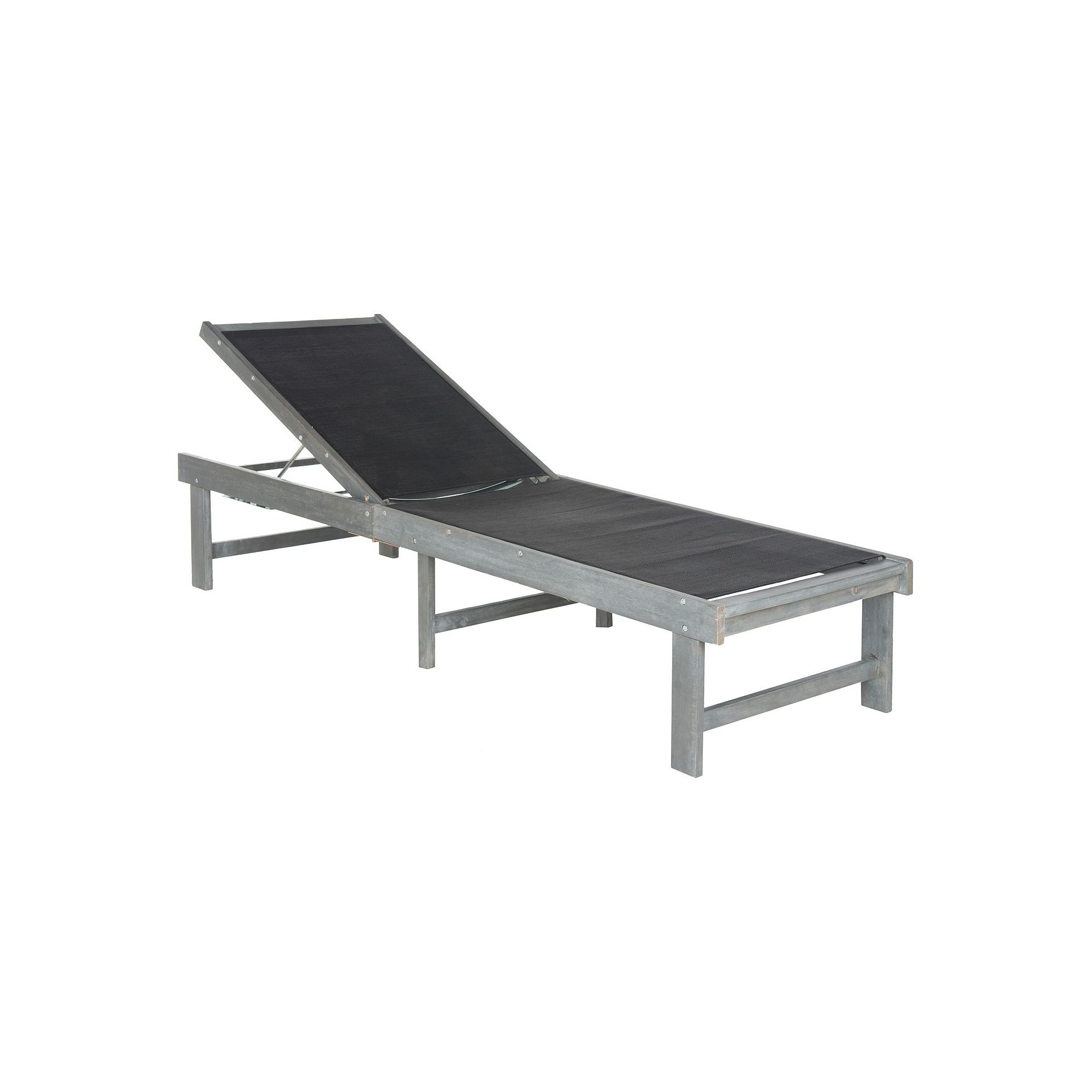Safavieh Manteca Indoor / Outdoor Lounge Chair, Ash Gray