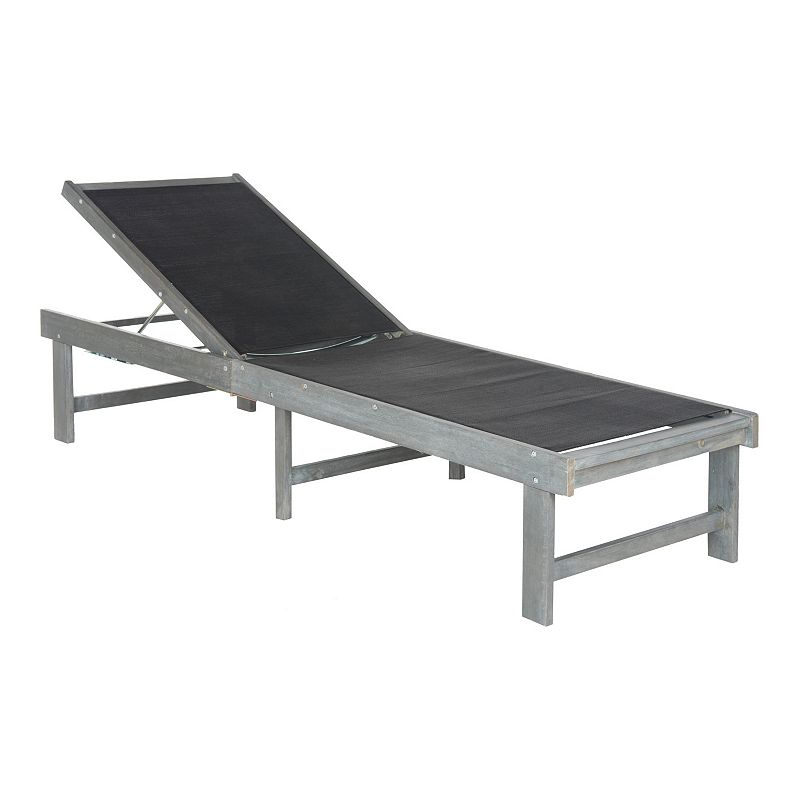 Safavieh Manteca Indoor / Outdoor Lounge Chair, Grey